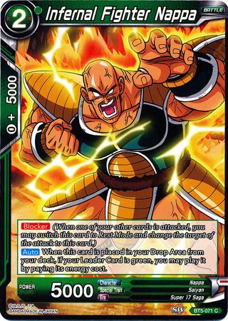 Infernal Fighter Nappa (BT5-071) [Miraculous Revival] | Fandemonia Ltd