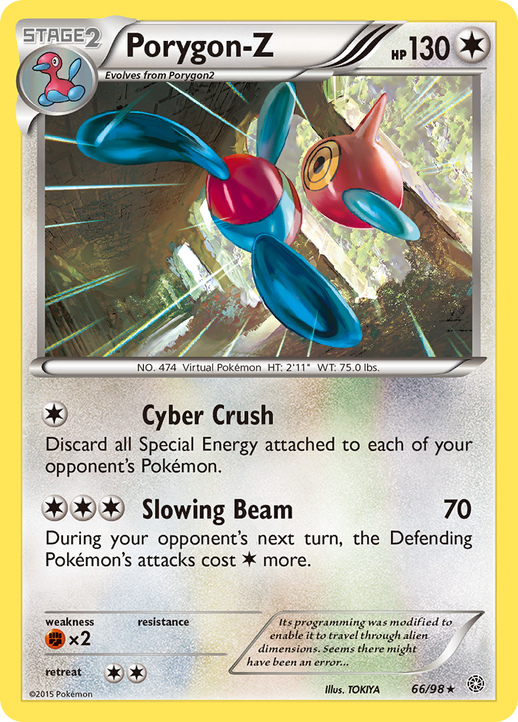 Porygon-Z (66/98) [XY: Ancient Origins] | Fandemonia Ltd