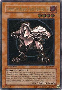 Horus The Black Flame Dragon LV4 (UTR) [SOD-EN006] Ultimate Rare | Fandemonia Ltd