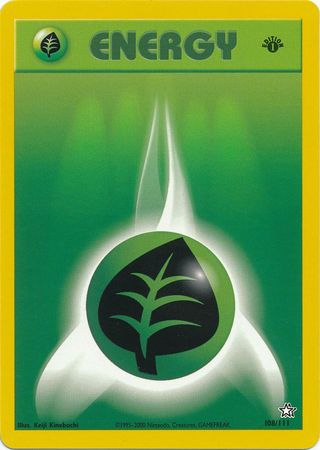 Grass Energy (108/111) [Neo Genesis Unlimited] | Fandemonia Ltd