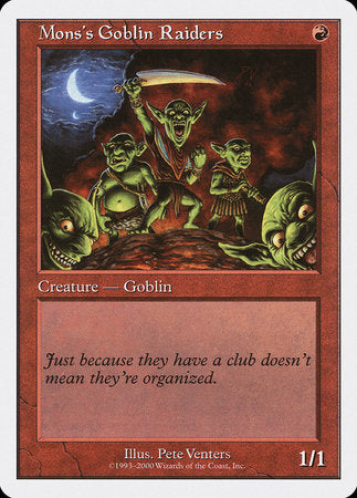 Mons's Goblin Raiders [Starter 2000] | Fandemonia Ltd