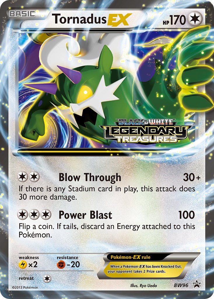 Tornadus EX (BW96) [Black & White: Black Star Promos] | Fandemonia Ltd