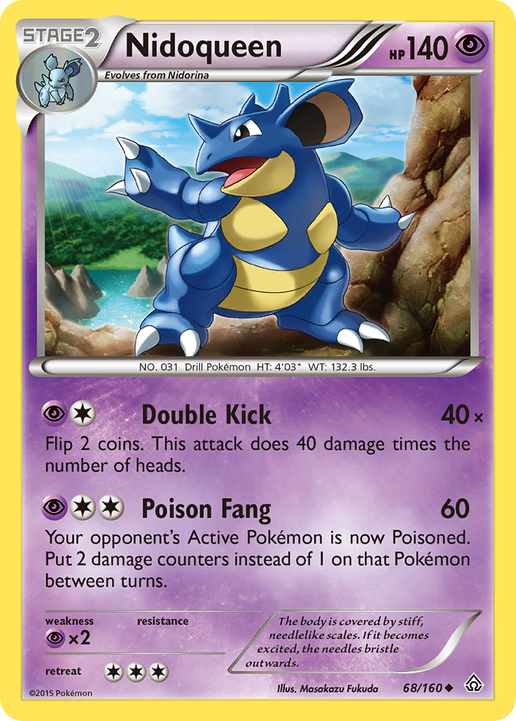 Nidoqueen (68/160) [XY: Primal Clash] | Fandemonia Ltd