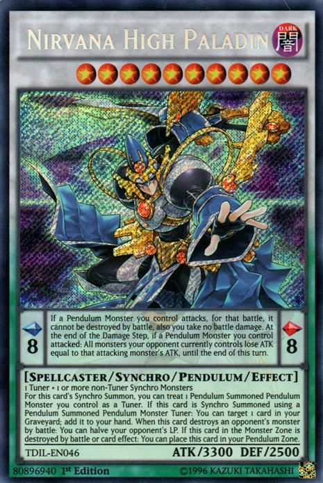 Nirvana High Paladin [TDIL-EN046] Secret Rare | Fandemonia Ltd