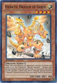 Hieratic Dragon of Gebeb [GAOV-EN019] Super Rare | Fandemonia Ltd