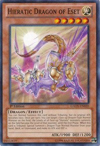 Hieratic Dragon of Eset [GAOV-EN020] Common | Fandemonia Ltd