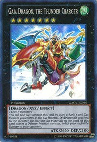 Gaia Dragon, the Thunder Charger [GAOV-EN046] Super Rare | Fandemonia Ltd