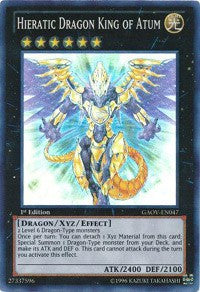 Hieratic Dragon King of Atum [GAOV-EN047] Super Rare | Fandemonia Ltd