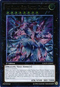 Neo Galaxy-Eyes Photon Dragon (UTR) [GAOV-EN041] Ultimate Rare | Fandemonia Ltd