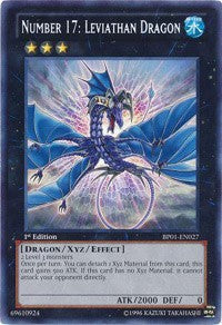 Number 17: Leviathan Dragon [BP01-EN027] Rare | Fandemonia Ltd