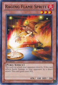 Raging Flame Sprite [BP01-EN136] Common | Fandemonia Ltd