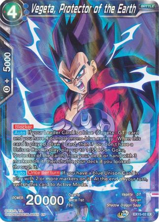 Vegeta, Protector of the Earth [EX15-02] | Fandemonia Ltd