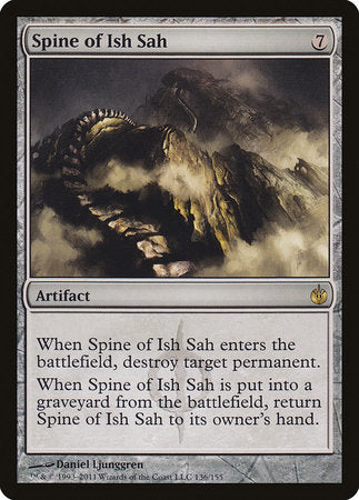 Spine of Ish Sah [Mirrodin Besieged] | Fandemonia Ltd