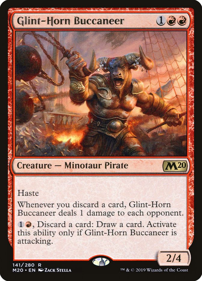 Glint-Horn Buccaneer [Core Set 2020] | Fandemonia Ltd