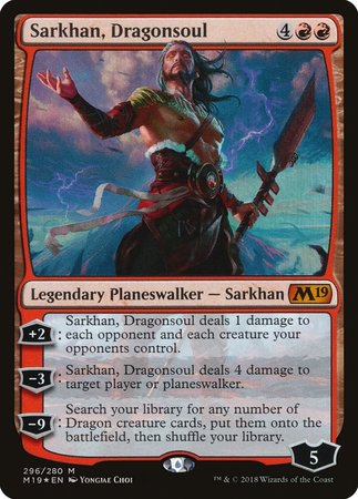 Sarkhan, Dragonsoul [Core Set 2019] | Fandemonia Ltd