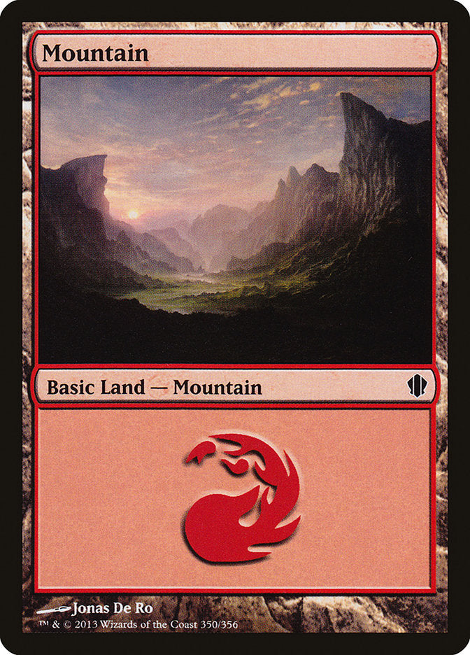 Mountain (350) [Commander 2013] | Fandemonia Ltd