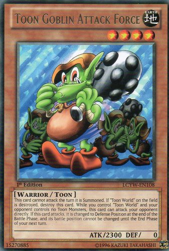 Toon Goblin Attack Force [LCYW-EN108] Rare | Fandemonia Ltd