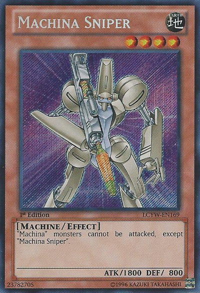 Machina Sniper [LCYW-EN169] Secret Rare | Fandemonia Ltd