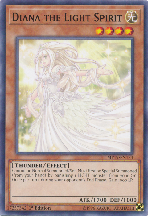 Diana the Light Spirit [MP19-EN174] Common | Fandemonia Ltd