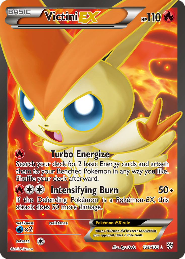 Victini EX (131/135) [Black & White: Plasma Storm] | Fandemonia Ltd