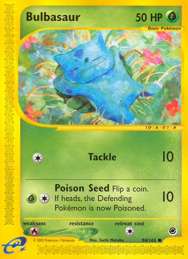 Bulbasaur (94/165) [Expedition: Base Set] | Fandemonia Ltd