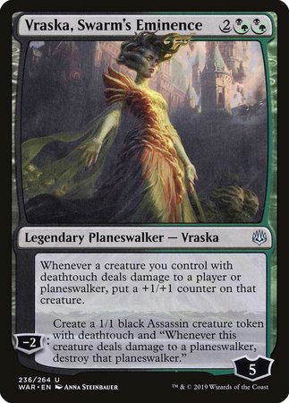 Vraska, Swarm's Eminence [War of the Spark] | Fandemonia Ltd