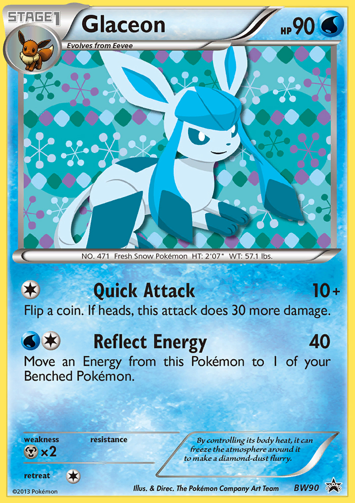 Glaceon (BW90) [Black & White: Black Star Promos] | Fandemonia Ltd