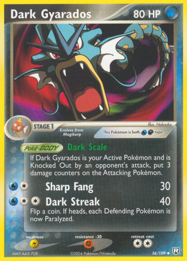 Dark Gyarados (36/109) [EX: Team Rocket Returns] | Fandemonia Ltd