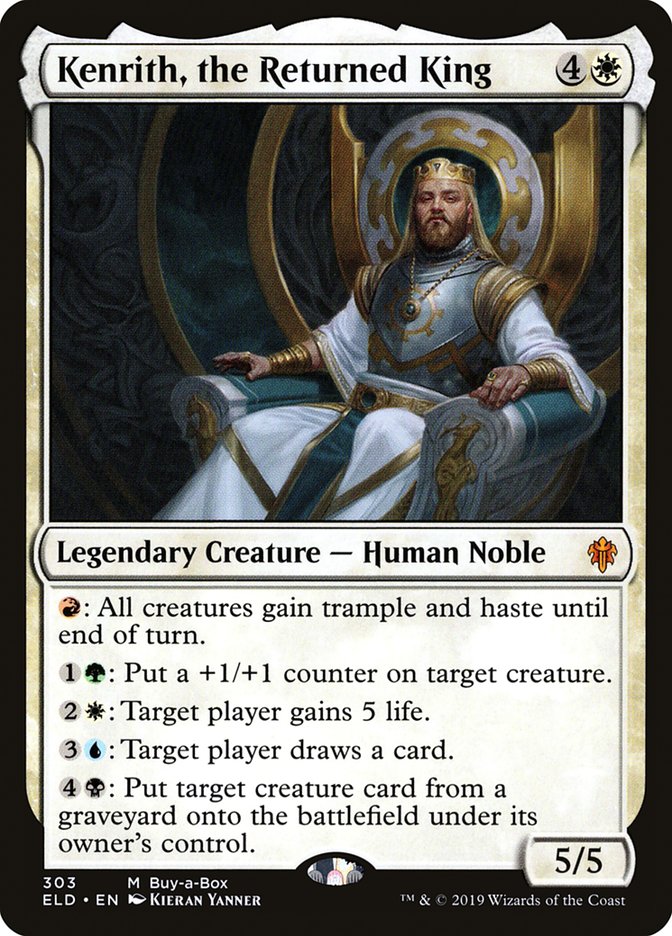 Kenrith, the Returned King (Buy-A-Box) [Throne of Eldraine Promos] | Fandemonia Ltd