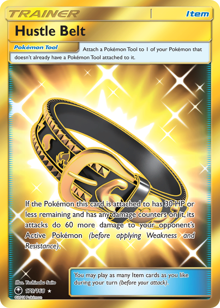 Hustle Belt (179/168) [Sun & Moon: Celestial Storm] | Fandemonia Ltd