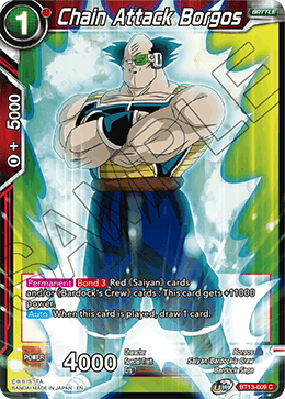 Chain Attack Borgos (Common) [BT13-009] | Fandemonia Ltd