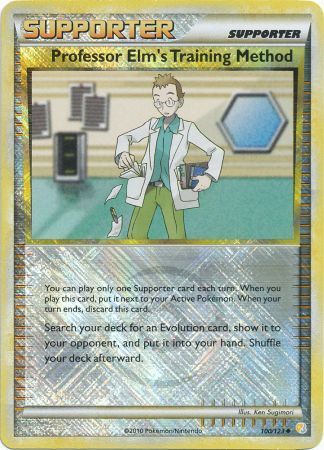 Professor Elm's Training Method (100/123) (League Promo) [HeartGold & SoulSilver: Base Set] | Fandemonia Ltd