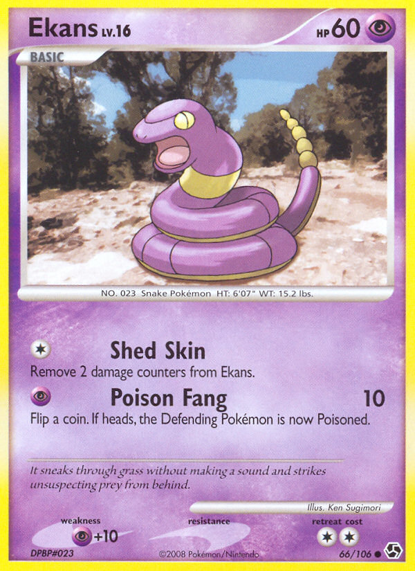 Ekans (66/106) [Diamond & Pearl: Great Encounters] | Fandemonia Ltd