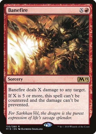 Banefire [Core Set 2019] | Fandemonia Ltd