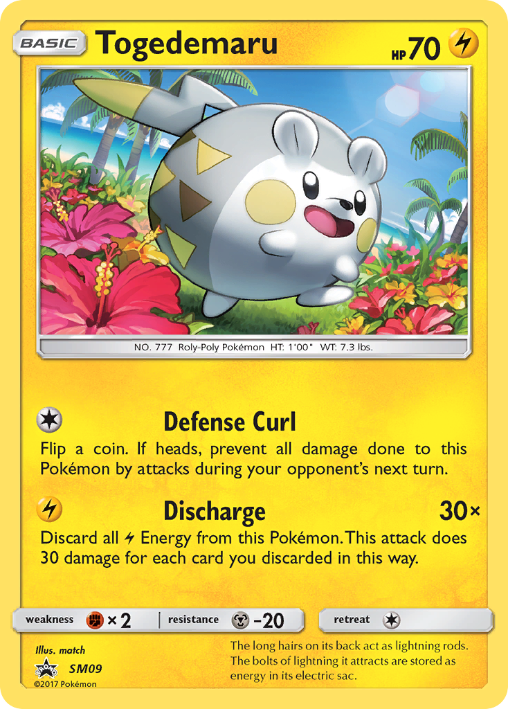 Togedemaru (SM09) [Sun & Moon: Black Star Promos] | Fandemonia Ltd