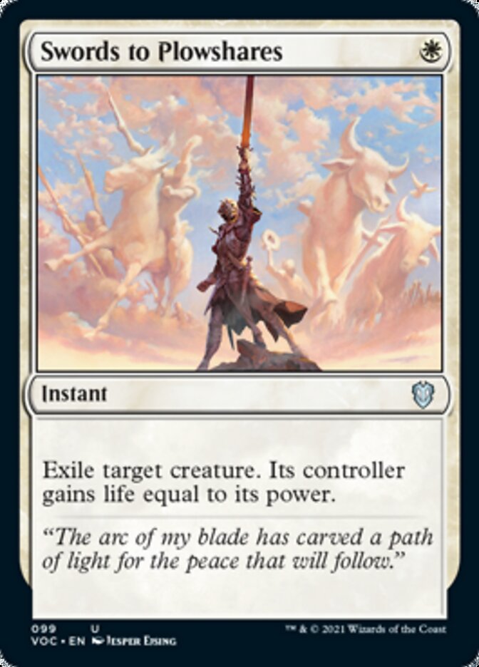 Swords to Plowshares [Innistrad: Crimson Vow Commander] | Fandemonia Ltd