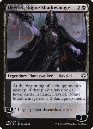 Davriel, Rogue Shadowmage [War of the Spark] | Fandemonia Ltd