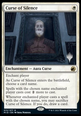 Curse of Silence (Promo Pack) [Innistrad: Midnight Hunt Promos] | Fandemonia Ltd