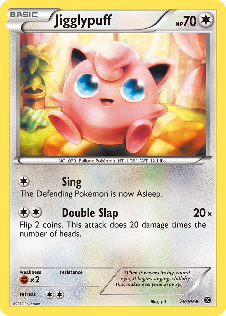 Jigglypuff (78/99) [Black & White: Next Destinies] | Fandemonia Ltd