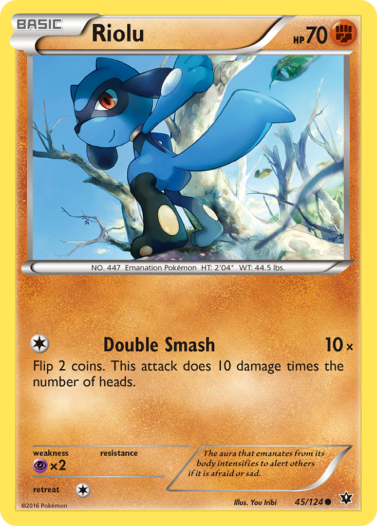 Riolu (45/124) [XY: Fates Collide] | Fandemonia Ltd