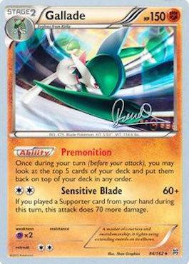 Gallade (84/162) (Infinite Force - Diego Cassiraga) [World Championships 2017] | Fandemonia Ltd