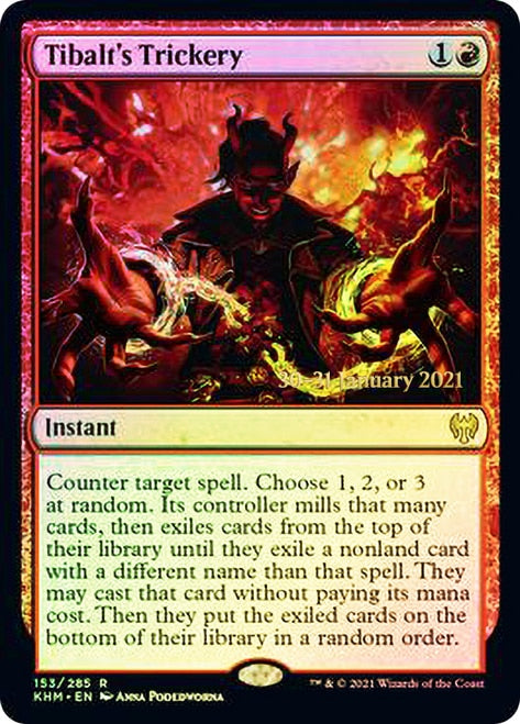 Tibalt's Trickery  [Kaldheim Prerelease Promos] | Fandemonia Ltd