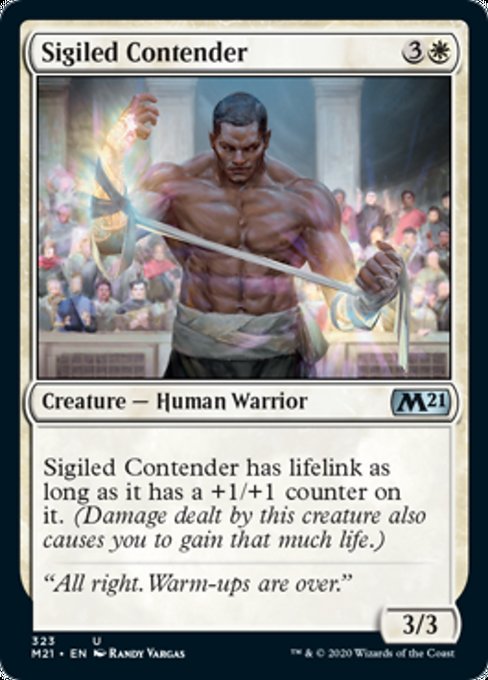 Sigiled Contender [Core Set 2021] | Fandemonia Ltd