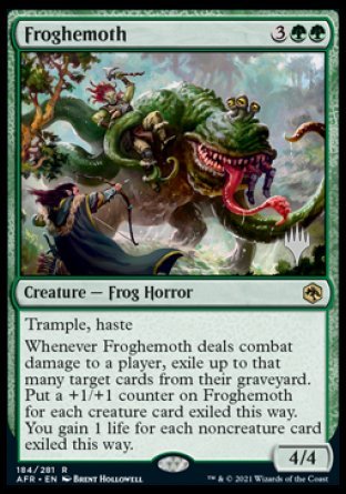 Froghemoth (Promo Pack) [Dungeons & Dragons: Adventures in the Forgotten Realms Promos] | Fandemonia Ltd