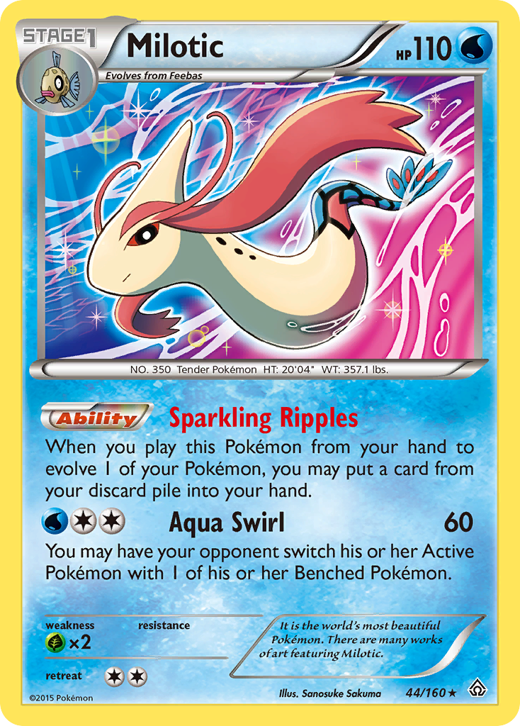 Milotic (44/160) [XY: Primal Clash] | Fandemonia Ltd