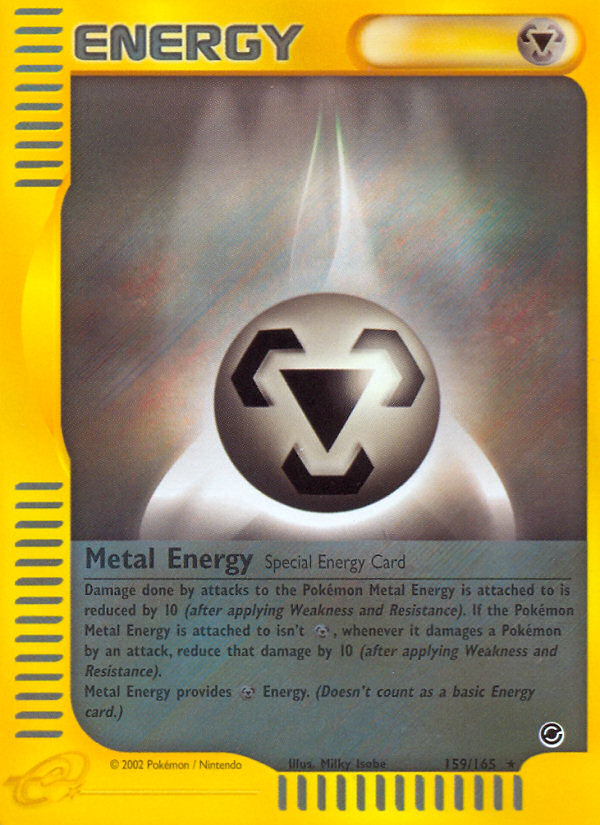 Metal Energy (159/165) [Expedition: Base Set] | Fandemonia Ltd