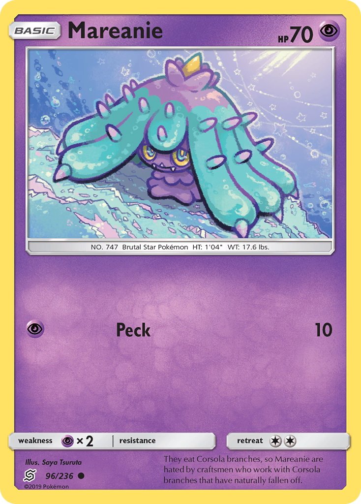 Mareanie (96/236) [Sun & Moon: Unified Minds] | Fandemonia Ltd