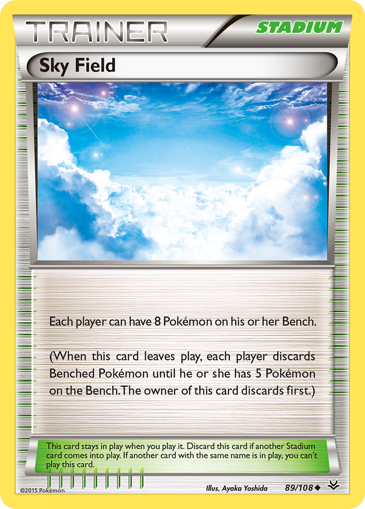 Sky Field (89/108) [XY: Roaring Skies] | Fandemonia Ltd