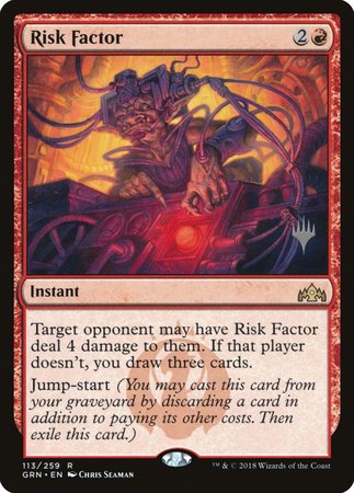 Risk Factor [Guilds of Ravnica Promos] | Fandemonia Ltd