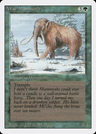 War Mammoth [Revised Edition] | Fandemonia Ltd